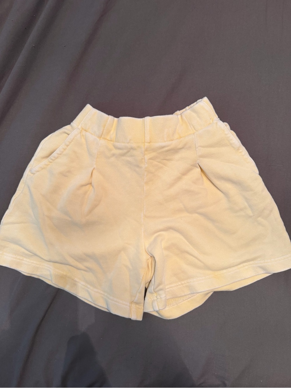 Aerie Women’s Yellow Sweat Shorts
